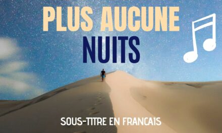Chanson “No more nights” – Paroles en Français